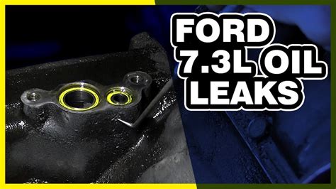 common 6.0 powerstroke oil leaks|Common oil leaks on the 6.0 